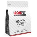 ICONFIT Quick Protein Oats 1kg, Blackcurrant sportlik toitumine ICF-QO-BC