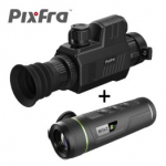 PIXFRA CHIRON C425LRF thermal scope + Mile 2 PFI-M215 thermal camera Termilised vaatamisv&auml;&auml;rsused