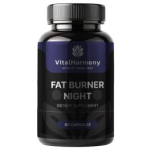 Vital Harmony Fat Burner Night with Magnesium Bisglycinate &ndash; 60 Capsules toidulisand VH-FBN