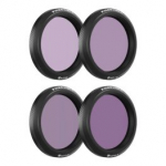 PGYTECH 4 ND filters for DJI Osmo Action 5 Pro aksessuaarid FW-OA5-STD
