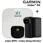 GARMIN Index&trade; S2, White Scale + Index BPM + Index Sleep Monitor nutikad kaalud 010-02294-71 / 010-02464-02 / 010-03024-01