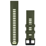 GARMIN QuickFit Band 22mm, Olive Drab / Citron Silicone Band aksessuaarid 010-14507-01