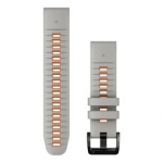 GARMIN QuickFit Band 22mm, Fog Gray/Ember Orange Silicone aksessuaarid 010-13280-02