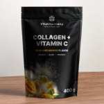 Vital Harmony Collagen + Vitamin C 400g, Pear Mango sportlik toitumine VIT_CPM