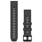 GARMIN QuickFit Band 22mm, Graphite Silicone Band aksessuaarid 010-13392-07