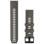 GARMIN QuickFit Band 22mm, Pebble Gray / Silver Gray Silicone Band aksessuaarid 010-14509-00