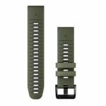 GARMIN QuickFit Band 22mm, Moss/Graphite Silicone aksessuaarid 010-13280-07