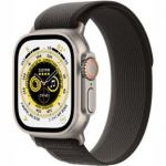 APPLE Watch Ultra GPS + Cellular, 49mm Titanium Case with Black/Gray Trail Loop - S/M spordikell
