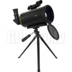 OMEGON Maksutov Reflector MightyMak 90 with LED finder 180x teleskops 48702