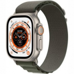 APPLE Watch Ultra GPS + Cellular, 49mm Titanium with Green Alpine Loop - Medium spordikell