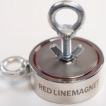 RED LINE MAGNET 800kg 2F400(double-sided) Search neodymium magnet with 400kg breakaway force metallidetektor 2F400
