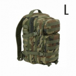 BRANDIT US Cooper Backpack, size L, Woodland color Seljakott jahiks 2008721