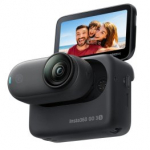 INSTA360 GO 3S 128GB Edition, Midnight Black sportkaamerad CINSAATA
