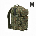 BRANDIT US Cooper Backpack, size M, Woodland color Seljakott jahiks 2008720