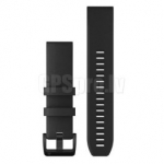 GARMIN QuickFit Band 22mm, Black with Black Stainless Steel Hardware aksessuaarid 010-12901-00