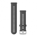 GARMIN Quick Release Band 22mm, Gray with Silver Hardware aksessuaarid 010-11251-3C