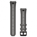 GARMIN Watch Band 22mm, Charcoal Silicone aksessuaarid 010-13398-00