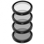 TELESIN Set of Filters CPL/ND8/ND16/ND32 for DJI Osmo Action 3 / 4 / 5 aksessuaarid OA-FLT-005