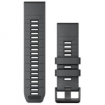 GARMIN QuickFit Band 26mm, Slate Gray/Black Silicone Band aksessuaarid 010-13393-11