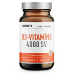 ICONFIT Vitamin D 4000 IU, With grape seed oil, N90 toidulisand ICF-DV-4000