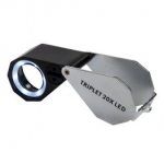 KITE OPTICS Triplet 20x LED Folding Loupe binoklid 130210