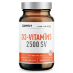 ICONFIT Vitamin D 2500 IU, With grape seed oil, N90 toidulisand ICF-DV-2500