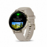 GARMIN Venu 3S, French Gray + Soft Gold spordikell 010-02785-02