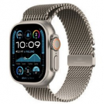 APPLE Watch Ultra 2 GPS + Cellular 49mm Natural Titanium Case / Natural Titanium Milanese Loop L spordikell MX5T3UL/A