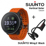 SUUNTO Vertical Solar, Canyon + Suunto Wing 2 Black spordikell SS050987000 / SS051259000