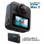 GOPRO MAX 2 + Max 2 Enduro battery sportkaamerad CHDHZ-311-RW / AMBAT-001