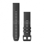 GARMIN QuickFit Band 22mm, Slate Gray Silicone with Black Hardware aksessuaarid 010-12863-22