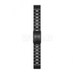 GARMIN QuickFit Band 22mm, Vented Titanium Bracelet with Carbon Gray DLC Coating aksessuaarid 010-12863-09