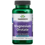 SWANSON Magnesium Orotate 654 mg 60 Caps toidulisand SWU665