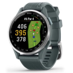 GARMIN Approach S44 Silver Silver Aluminium Bezel with Twilight Silicone Band 010-03009-01