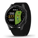 GARMIN Approach S50 Slate Aluminium Bezel with Black ComfortFit Nylon Band 010-03010-00