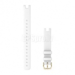 GARMIN Lily Band, White Italian Leather with Cream Gold Hardware (Large) aksessuaarid 010-13068-A6