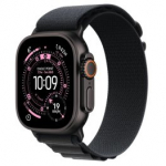 APPLE Watch Ultra 3 GPS + Cellular 49mm Black Titanium Case with Black Alpine Loop &ndash; Medium spordikell MF0V4ET/A