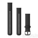 GARMIN Quick Release Band 18mm, Black with Slate Hardware aksessuaarid 010-12932-01