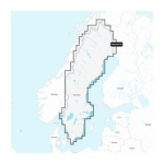 GARMIN Sweden, Lakes & Rivers - Inland Marine Charts Garmin Navionics Vision+&trade; | NVEU067R | micro sonari kaart 010-C1262-00