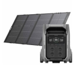 Ecoflow EcoFlow Delta Pro 3 power station + 400W photovoltaic panel generaatorid D3PRO-400W-SB