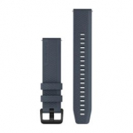 GARMIN Quick Release Bands 20 mm, Granite Blue with Black Hardware aksessuaarid 010-13076-01
