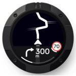 Beeline Moto II Black GPS navigeerimine BLD3.0_BLK