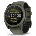 GARMIN Tactix 8 &ndash; 51 mm, AMOLED, Sapphire, Cerakote, Titanium, Olive drab spordikell 010-04553-11
