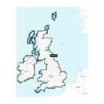 GARMIN U.K. & Ireland Lakes & Rivers - Inland Marine Charts Garmin Navionics Vision+&trade; | NVEU072R sonari kaart 010-C1267-00
