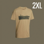 NORTHERN HUNTING STEIN men t-shirt in sand color, size 2XL Jahiriided meestele 605482-2XL