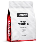 ICONFIT Whey Protein 80 - Strawberry sportlik toitumine ICF-PR-STR