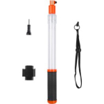 TELESIN Diving Floating Translucent Waterproof Selfie Stick for Action Camera aksessuaarid GP-MNP-T01
