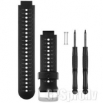 GARMIN Watch Band, Black and Gray Silicone Band aksessuaarid 010-11251-86