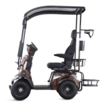 I.M.L. mini Golfcar, Lithium 60V 20Ah 500W, Brown elektrilised t&otilde;ukerattad IML-MINIGOLF-L60V20AH-BR