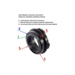 Rusan Q-R ADAPTER FOR DEVICES M52x0.75 Adapter MCR-M52